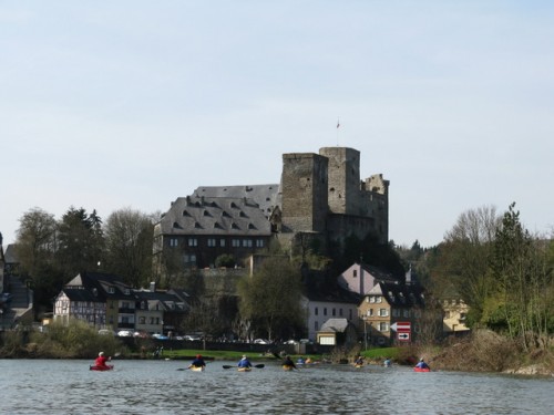 Die mächtige Kulisse von Runkel